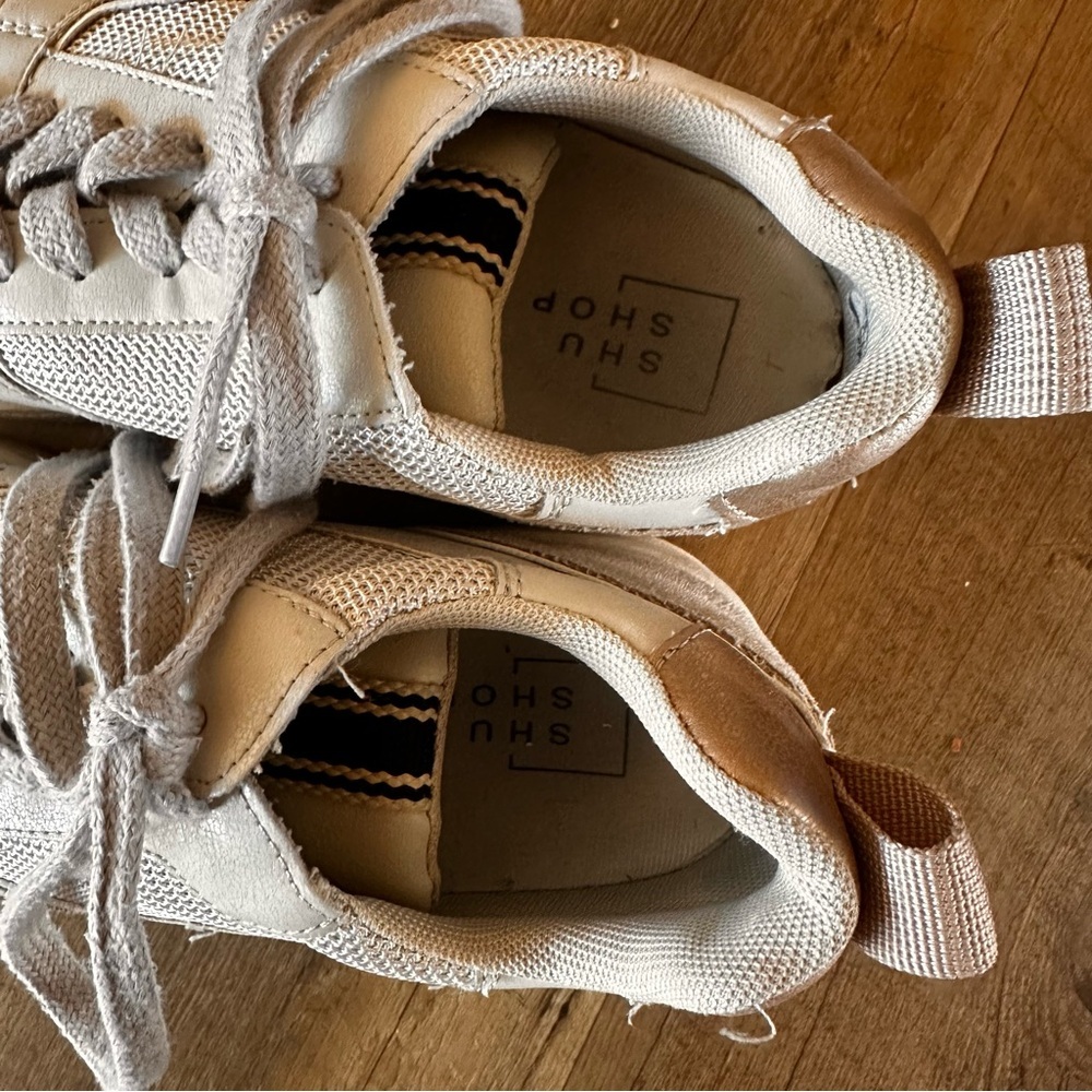 ShuShop Romi Sneaker | Bone - Picture 11 of 12